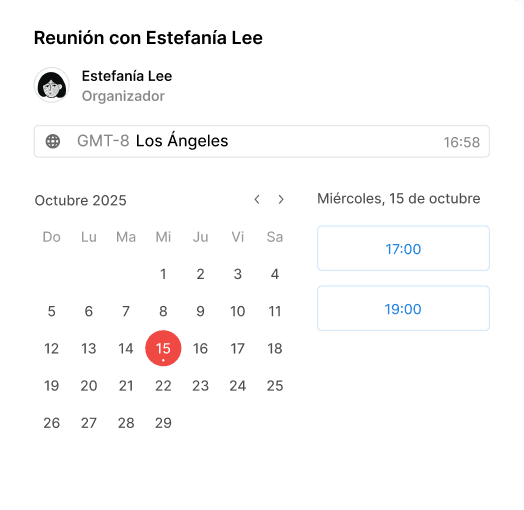Una imagen de una vista previa de la app Notion Calendar