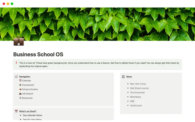 Business School OS